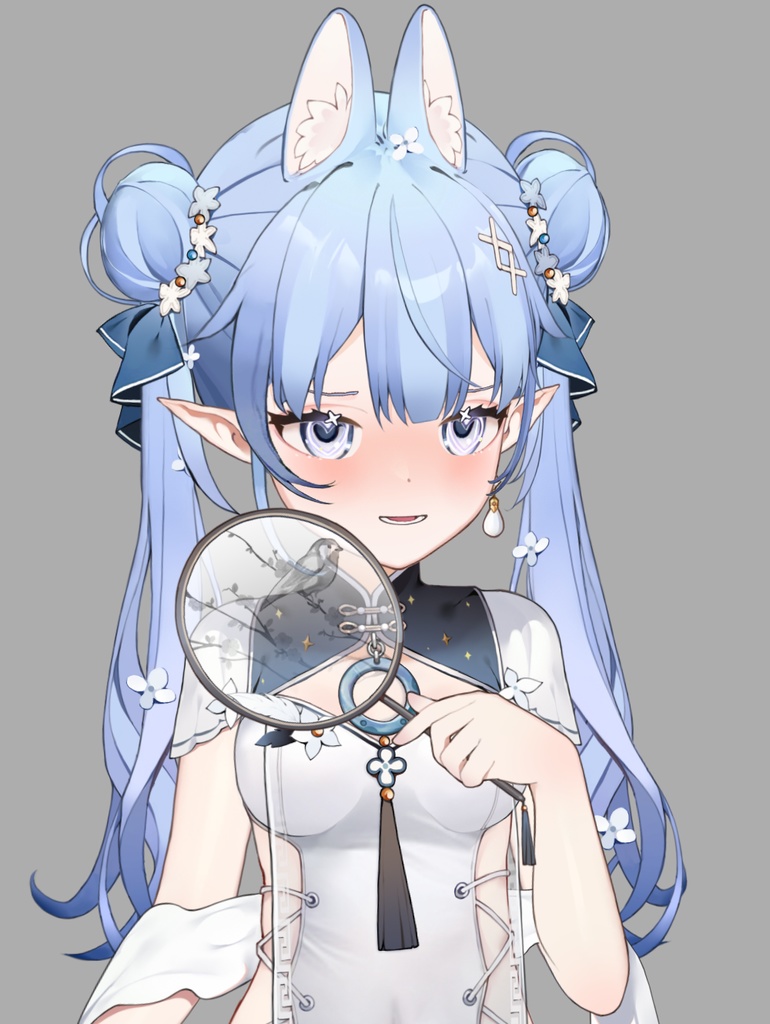 【live2d モデル】 チャイナドレスの少女 Vtube studio