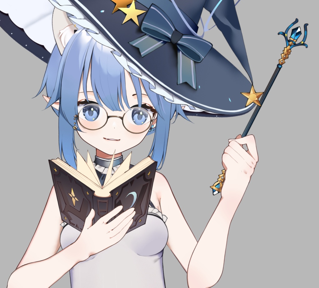 【live2d モデル】二形態の魔女 Vtube studio