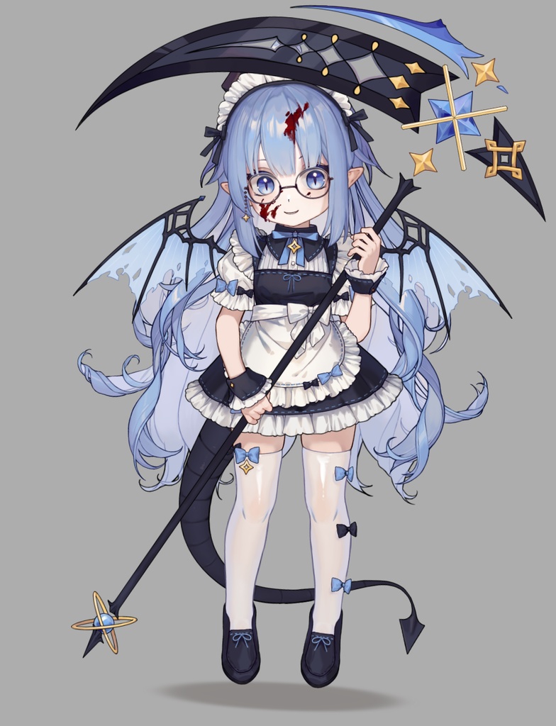 【live2d モデル】両面メイド Vtube studio