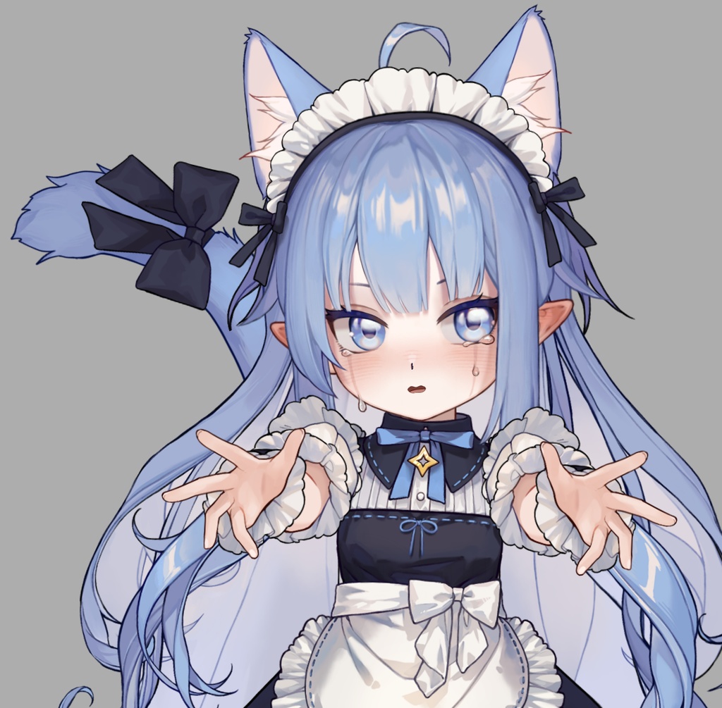 【live2d モデル】両面メイド Vtube studio