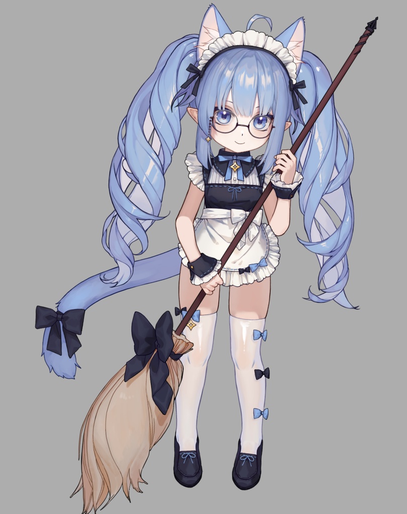 【live2d モデル】両面メイド Vtube studio