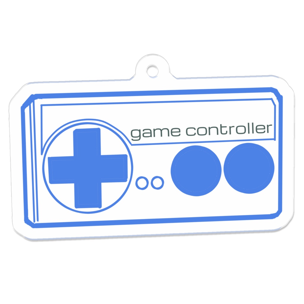 ゲームコントローラー風キーホルダー