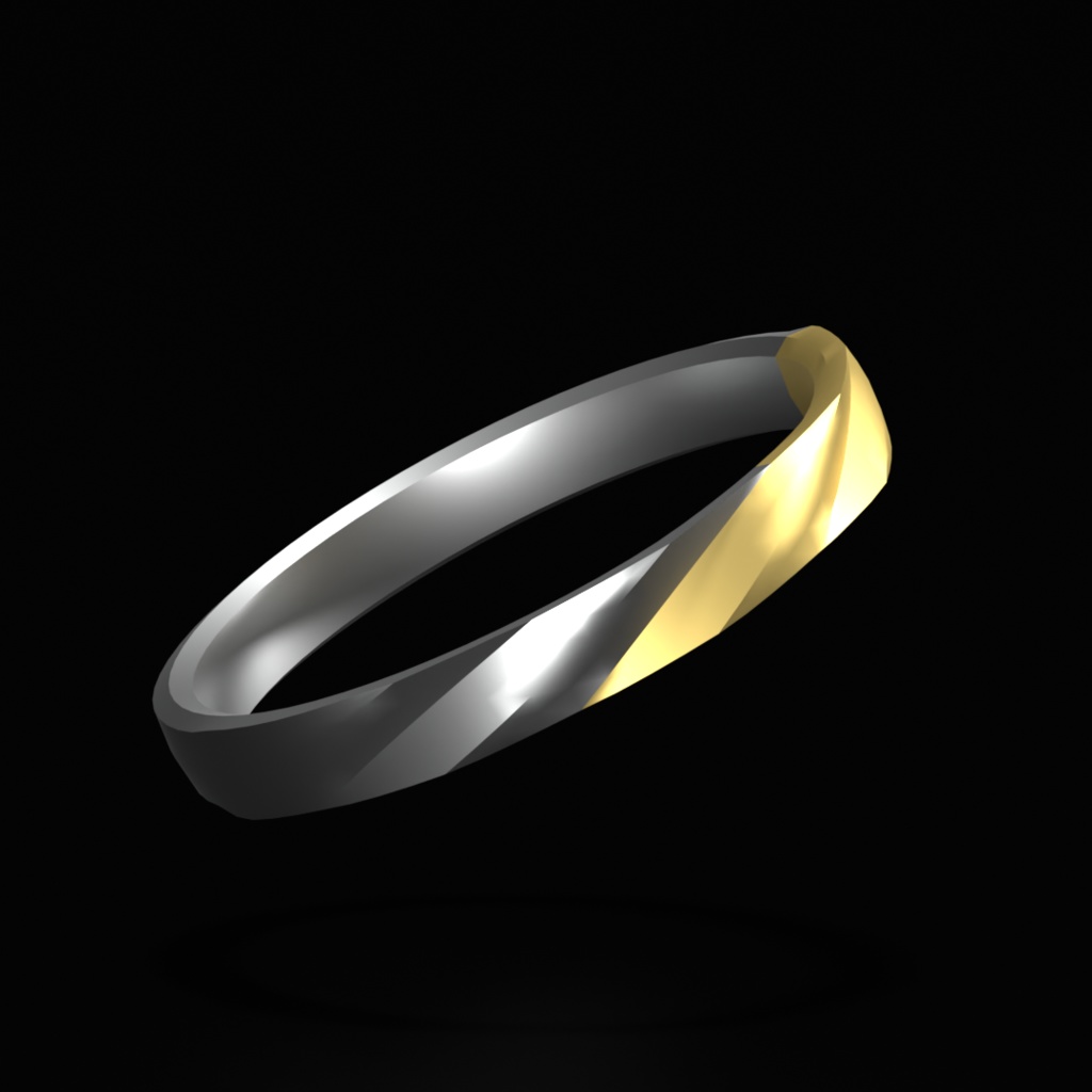 【VRChat】シンプルコンビネーションリング【無料】