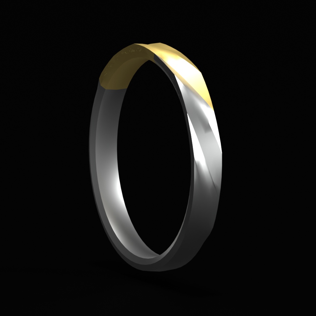 【VRChat】シンプルコンビネーションリング【無料】