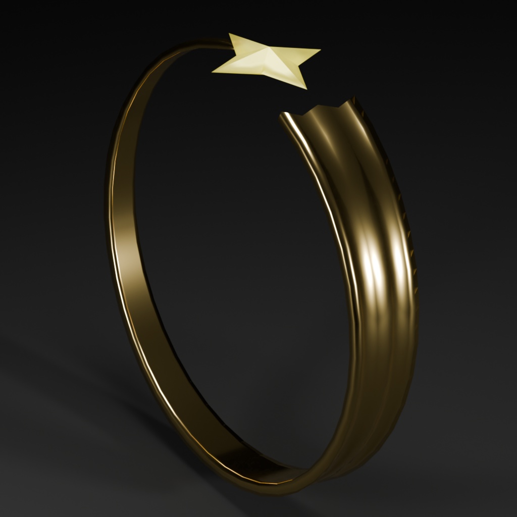 【VRChat】流星リング【無料】