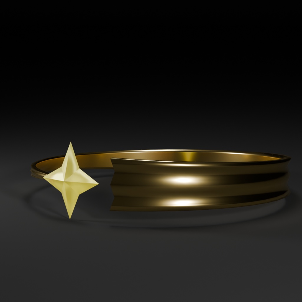 【VRChat】流星リング【無料】