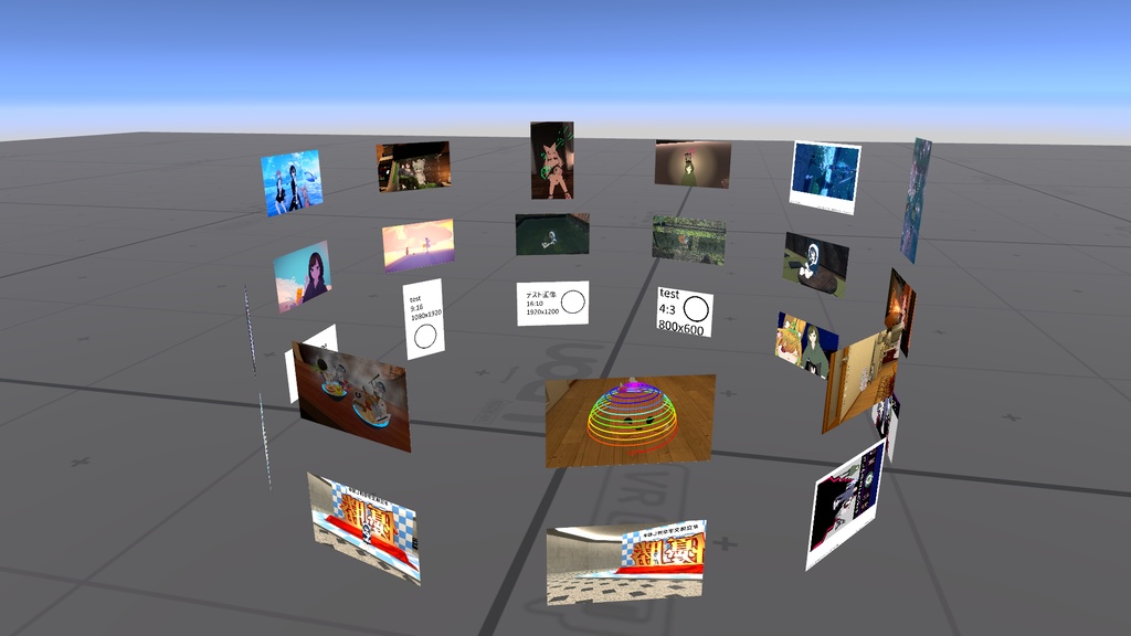 VRChatワールド画像配置ツール【無料】