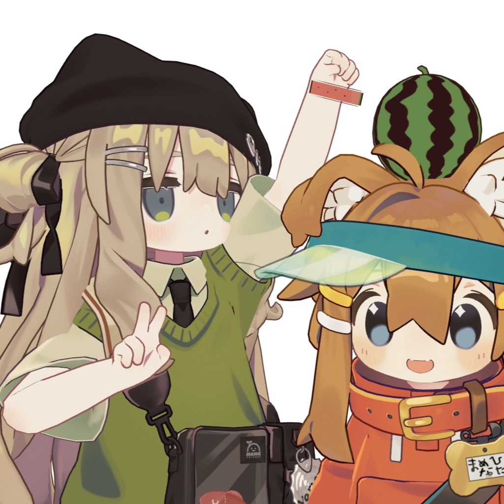 【VRChat】喋ると種が飛ぶスイカ