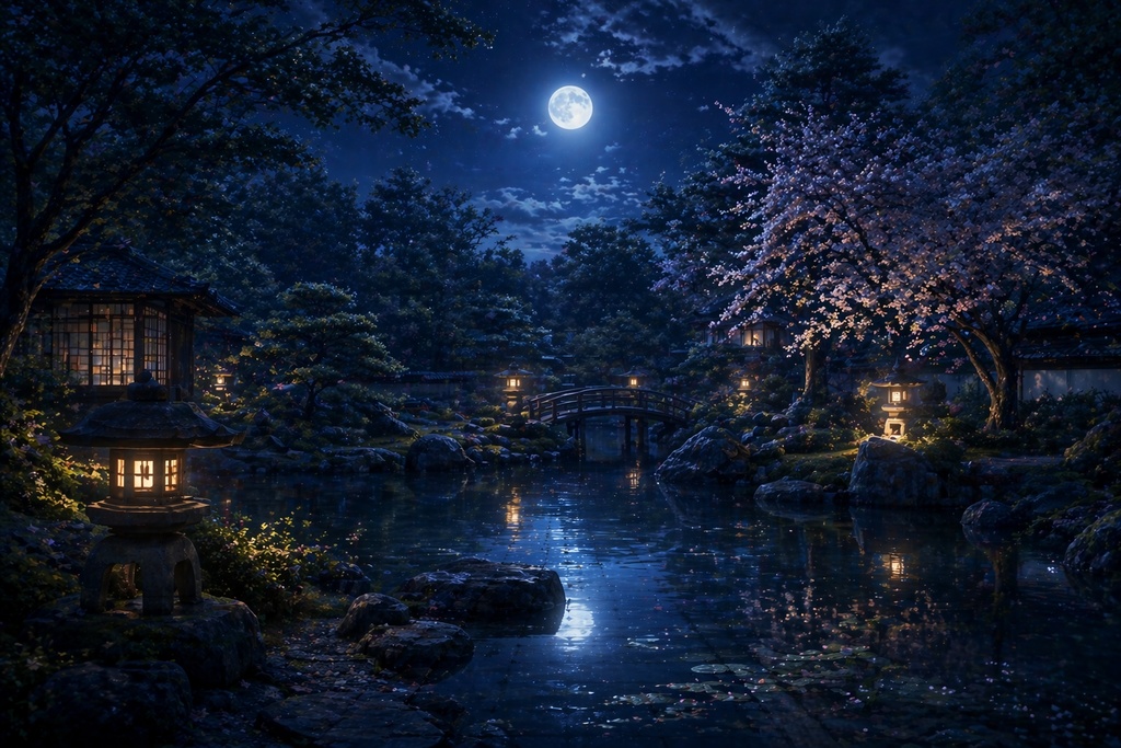 配信・TRPGに使える和風背景素材セット 5種