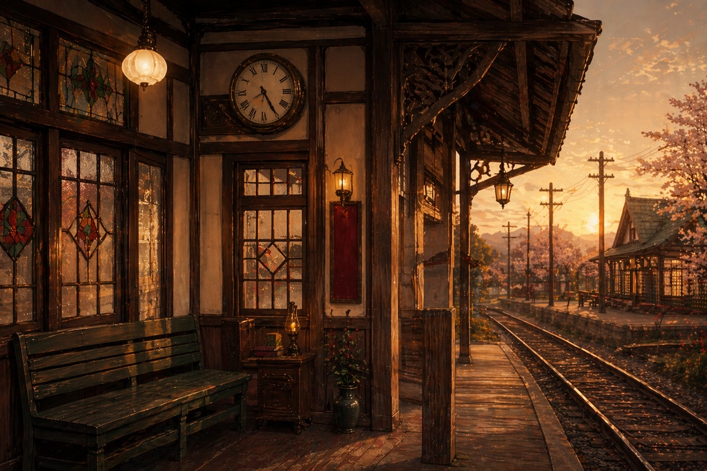 大正レトロ和風背景素材セット 5種