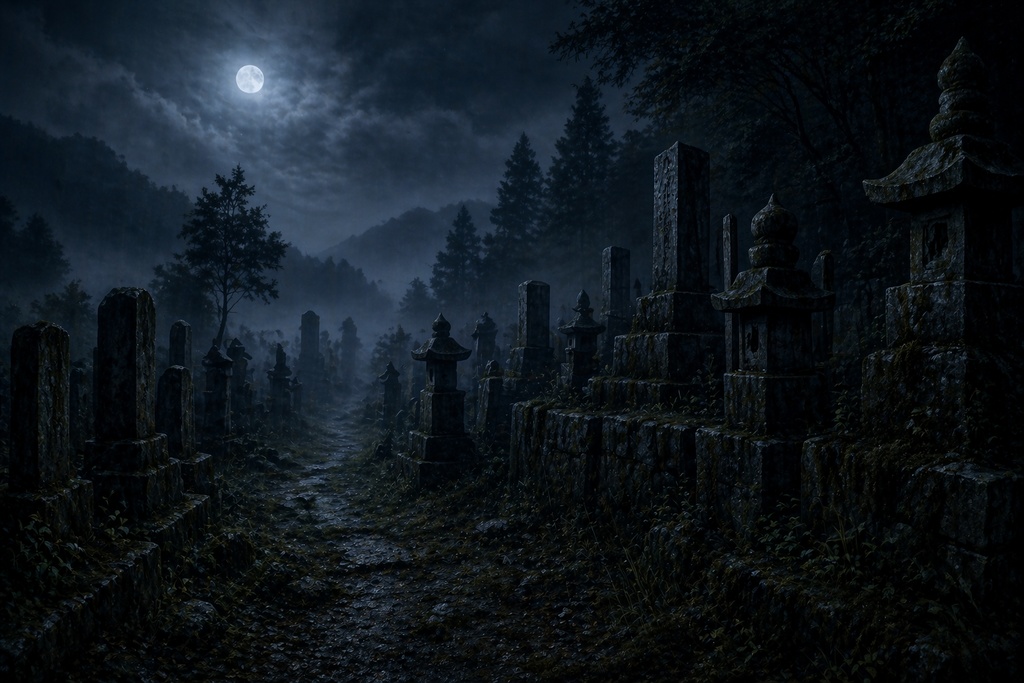 和ホラー背景素材セット 5種