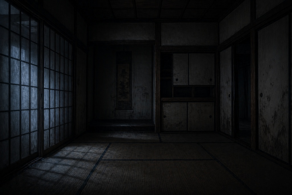 和ホラー背景素材セット 5種