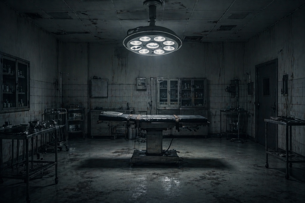 ココフォリア向け ホラー病院背景素材セット 5種