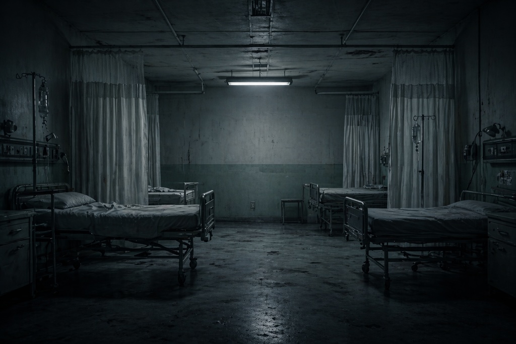 ココフォリア向け ホラー病院背景素材セット 5種