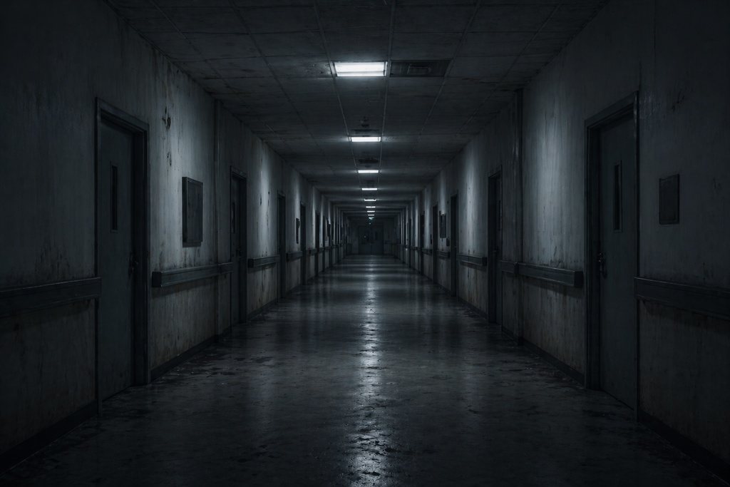 ココフォリア向け ホラー病院背景素材セット 5種