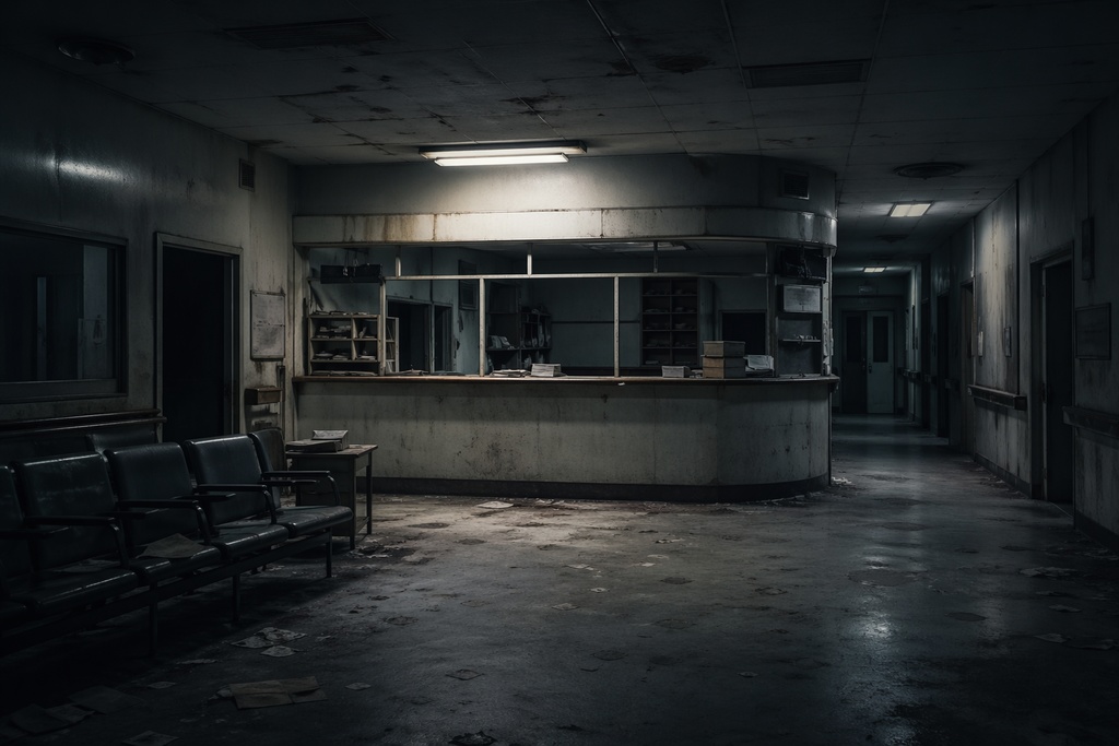 ココフォリア向け ホラー病院背景素材セット 5種