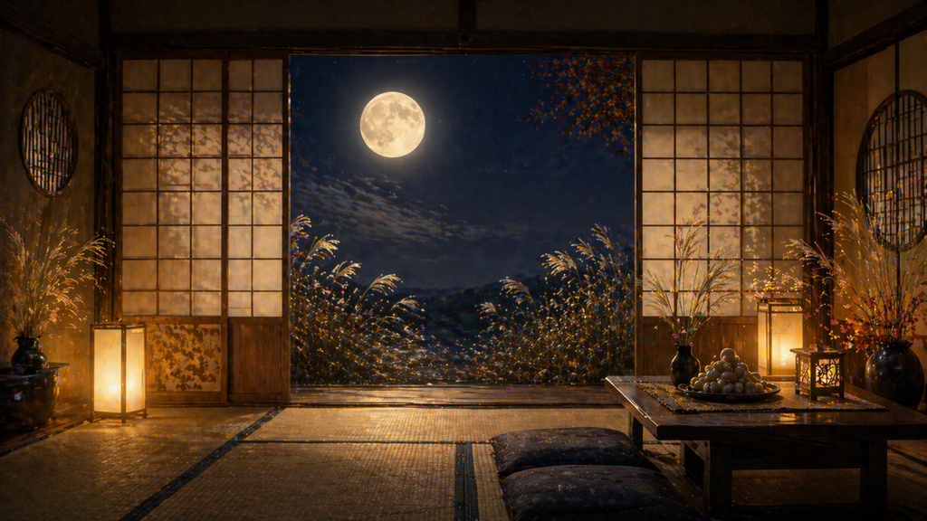 【和風背景10枚セット】春夏秋冬|配信・サムネ・動画用素材