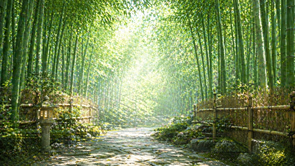 【和風背景10枚セット】春夏秋冬|配信・サムネ・動画用素材