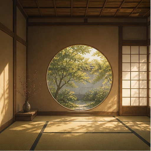 【5枚セット】和モダン茶室 背景素材｜商用利用可
