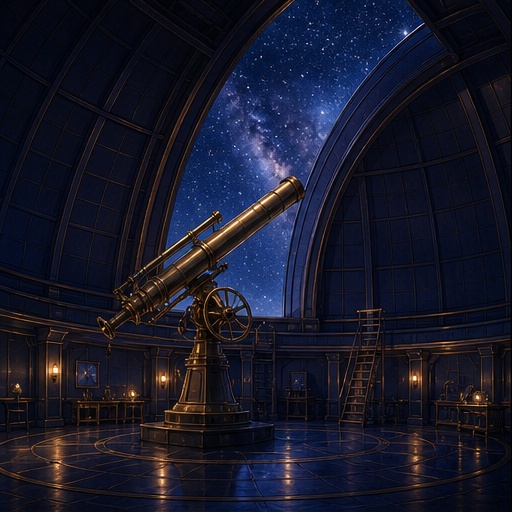 【5枚セット】星空天文台 背景素材｜商用利用可