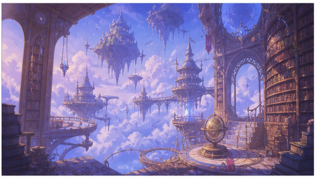 【5枚セット】ファンタジーRPG配信背景素材|商用利用可