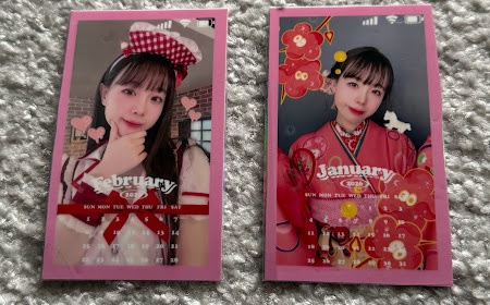 2026年度カード型カレンダー