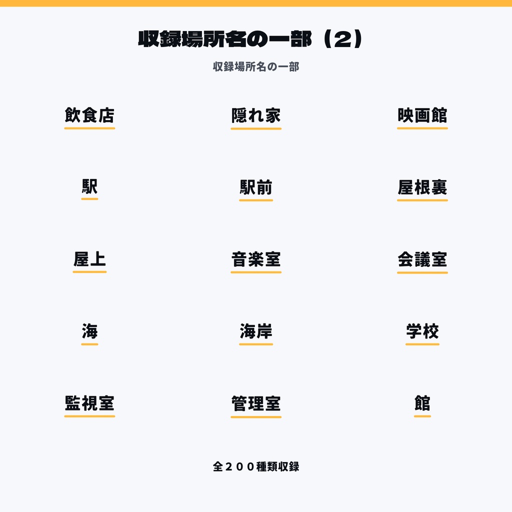 【WebP】場所名がタイピング風に出てくるWebPー200種類(400枚)【ココフォリア】