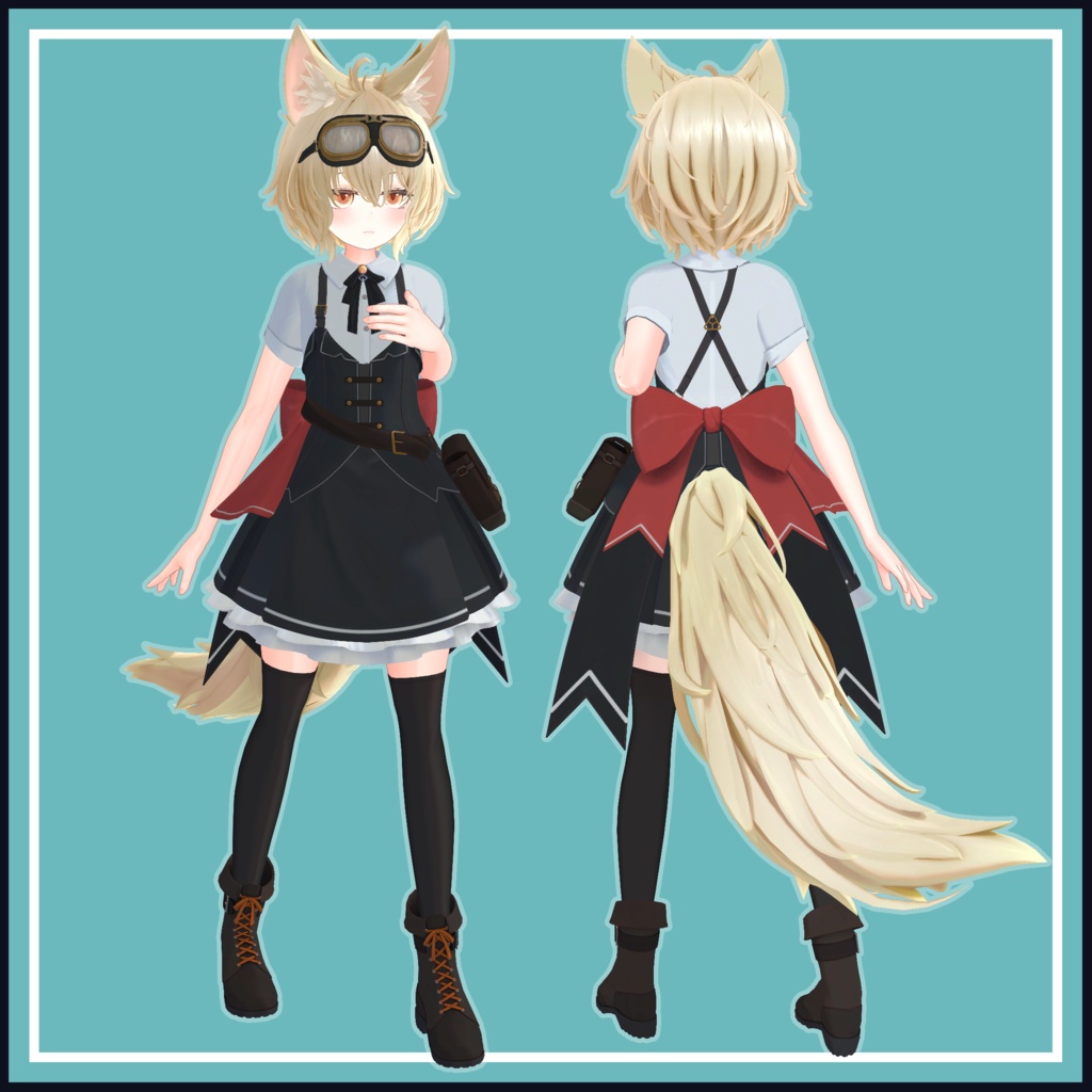 VR向けアバターモデル「RadDollV3」【無料】