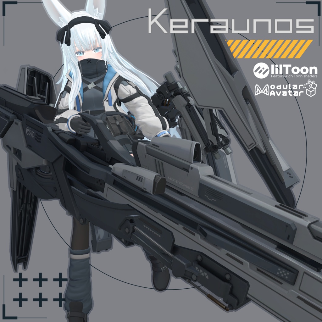 VRChat向け武器モデル「Keraunos」