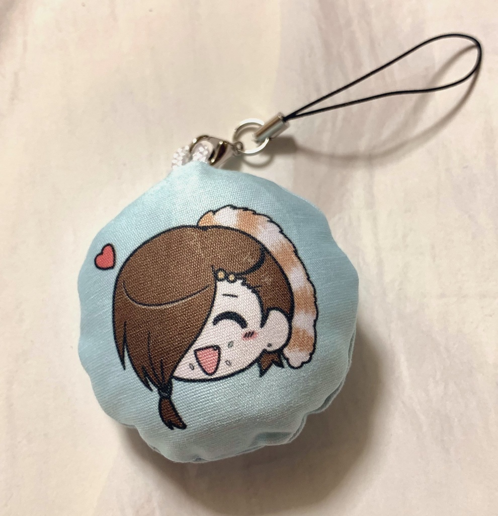 おにぎり冷劍くんクッションストラップ