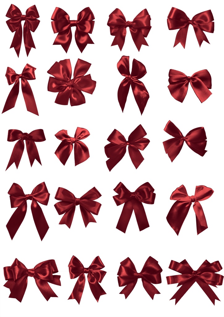 Procreate ブラシ - リボン、ボウタイ  63本