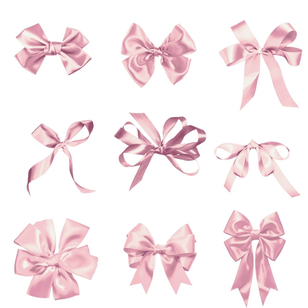 Procreate ブラシ - リボン、ボウタイ  63本