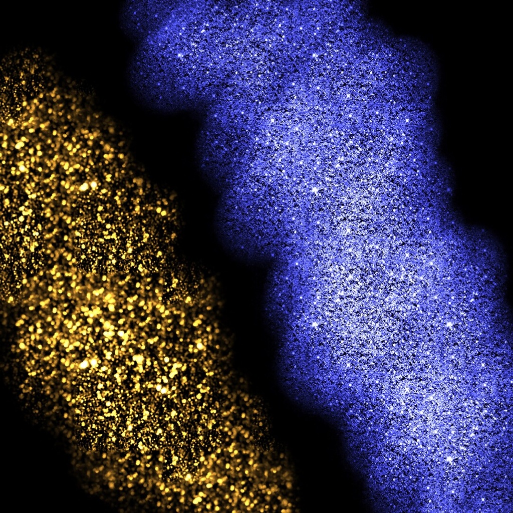 Procreateブラシ - パール光(金箔、銀箔、絹糸、線列)37本