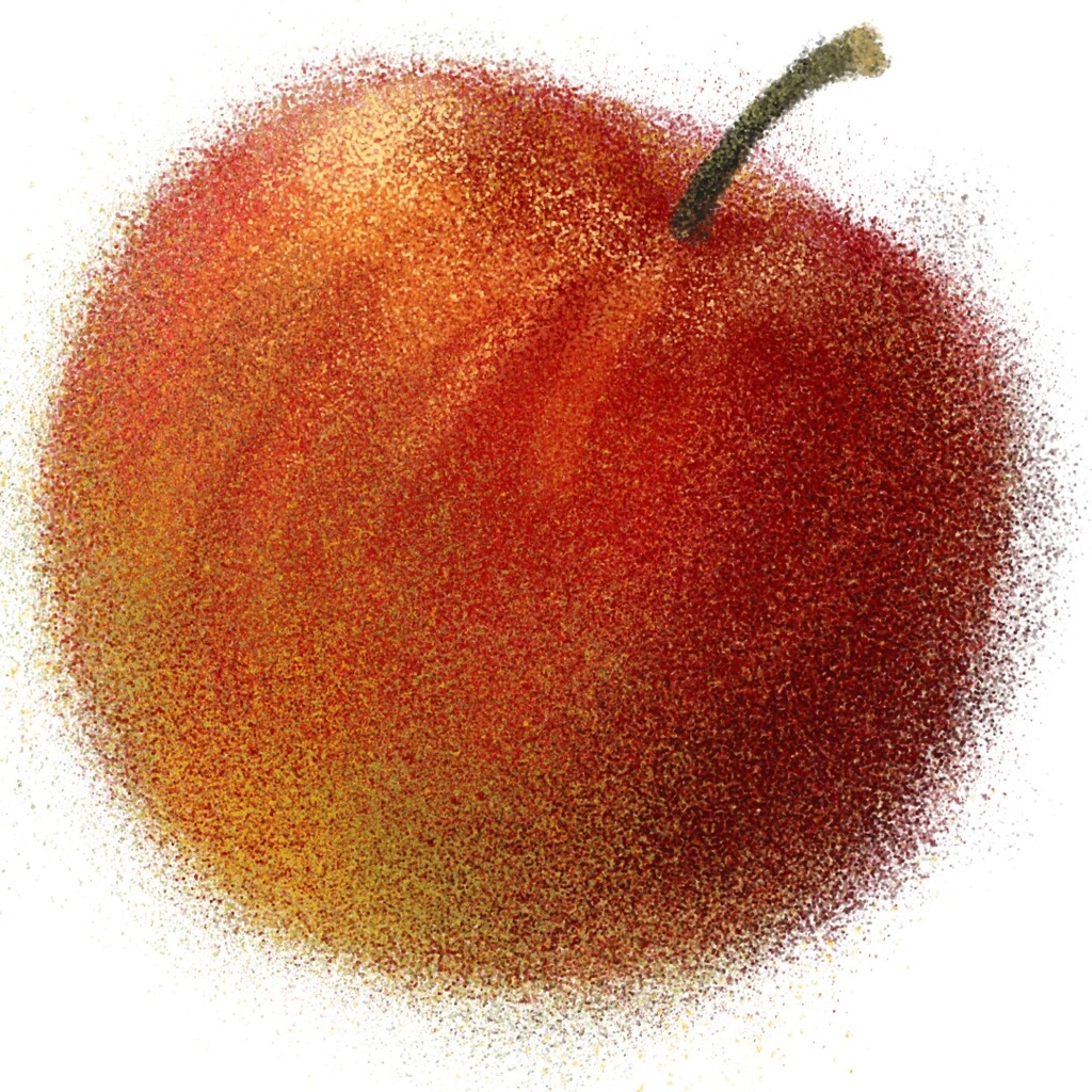 Procreateブラシ - 質感・テクスチャ(ノイズ点、線列)56本