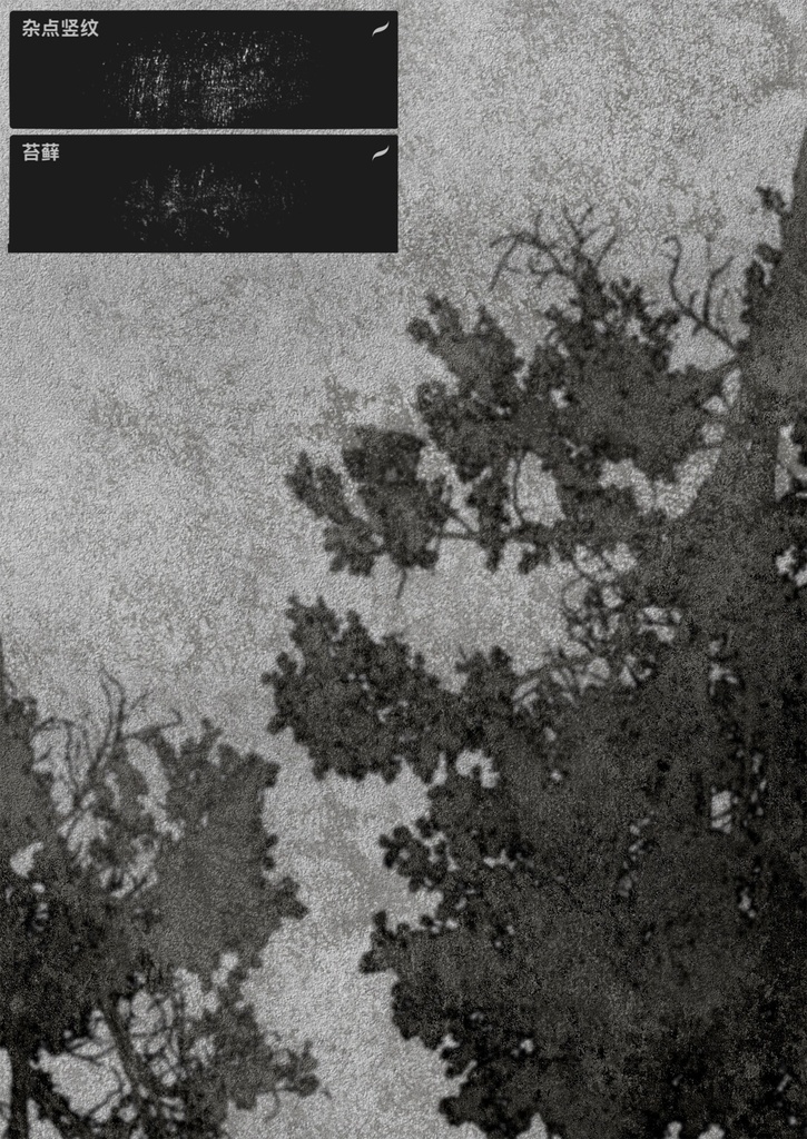 Procreateブラシ - 質感・テクスチャ(ノイズ点、線列)56本