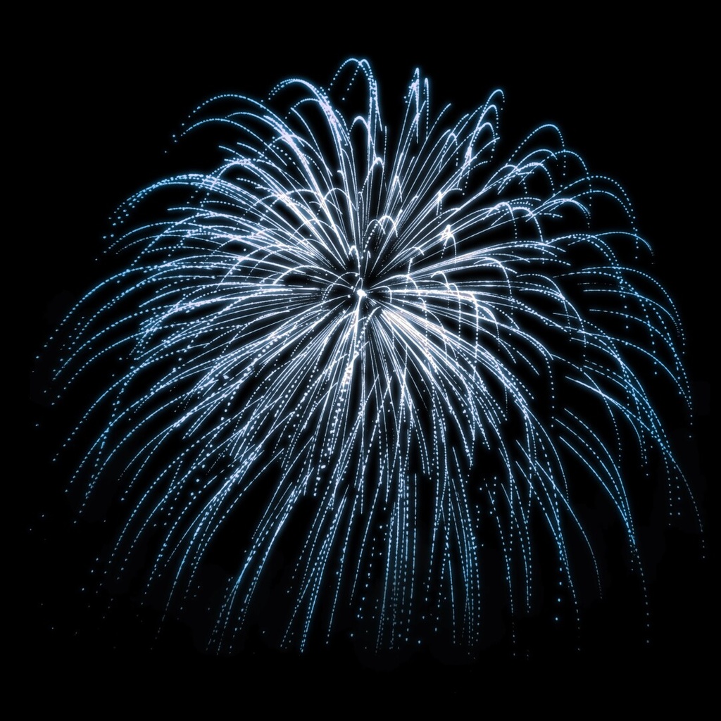 Procreateブラシ - 花火 43本