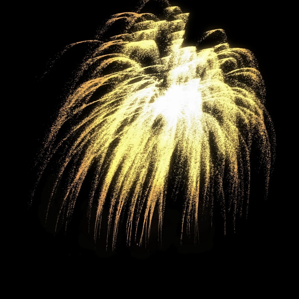 Procreateブラシ - 花火 43本