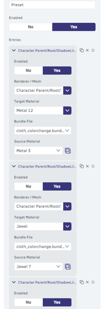 【Unity / Warudo】 Warudo Material Swapper 0.8.0 version