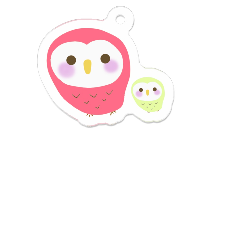 フクロウのアクキー