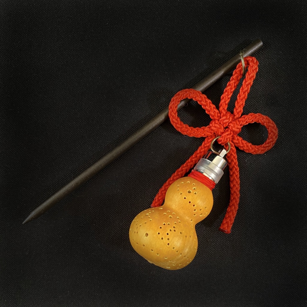 ひょうたんランプのかんざし