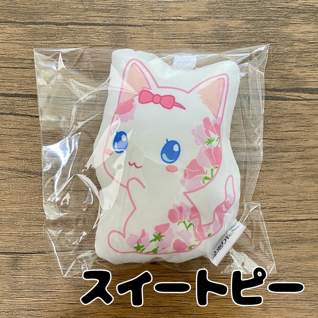 【見返り花猫】ミニクッションマスコット<全21種>