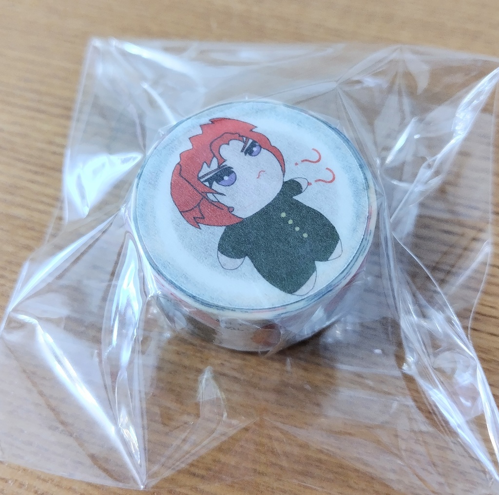 でんぐりおちみのマステ