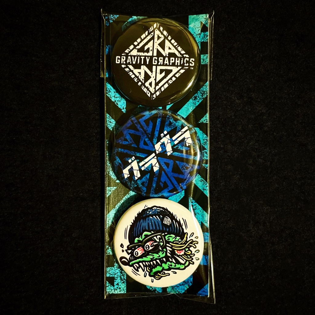 GRA GЯA 缶バッジ 3種セット