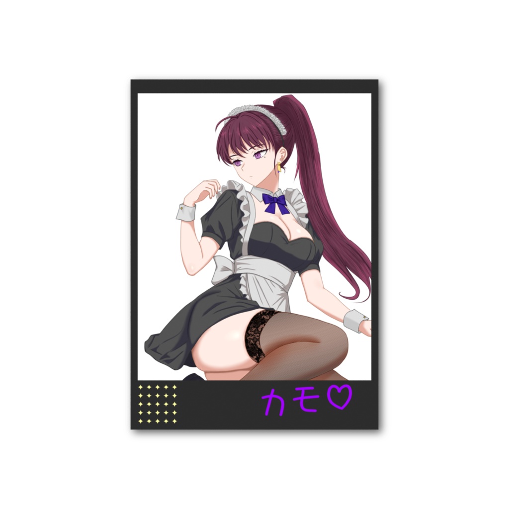 フォト風カード(メイドドラー/カモ)