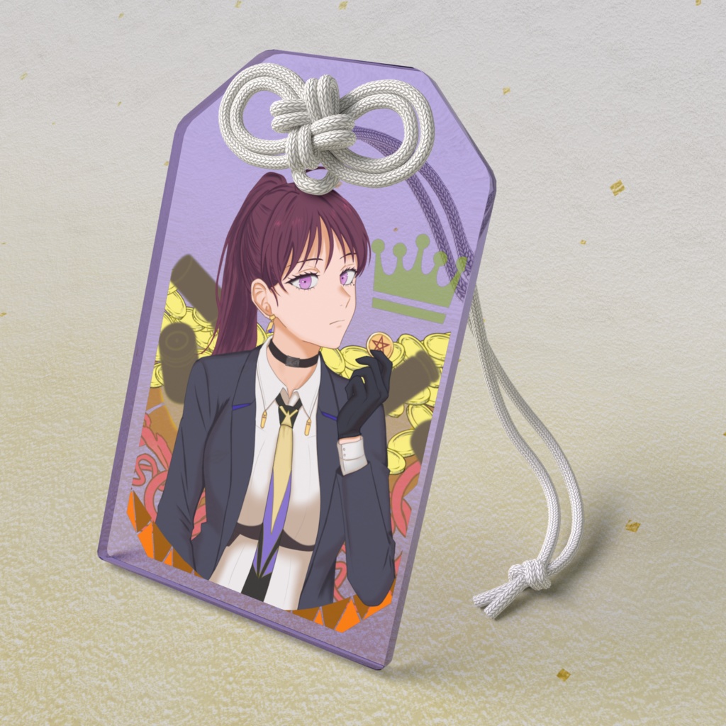 アクリルお守り(King of Pentacles)