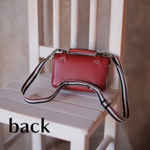 レザーサッチェルリュック