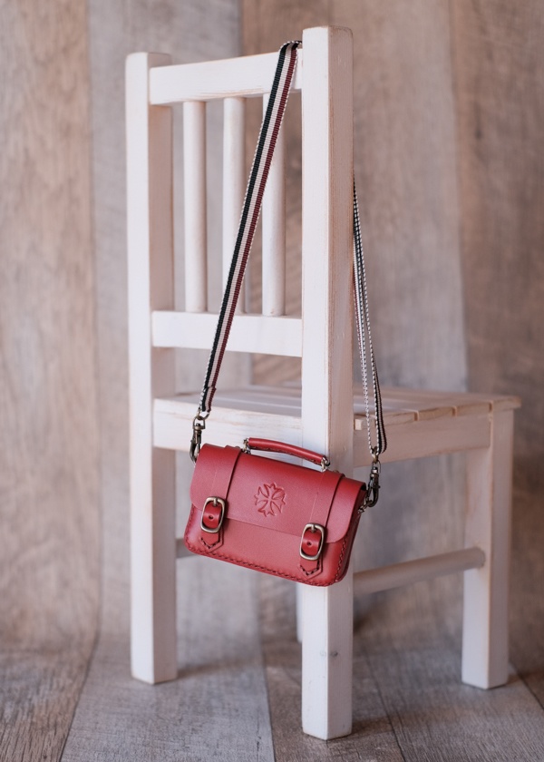 レザーサッチェルリュック