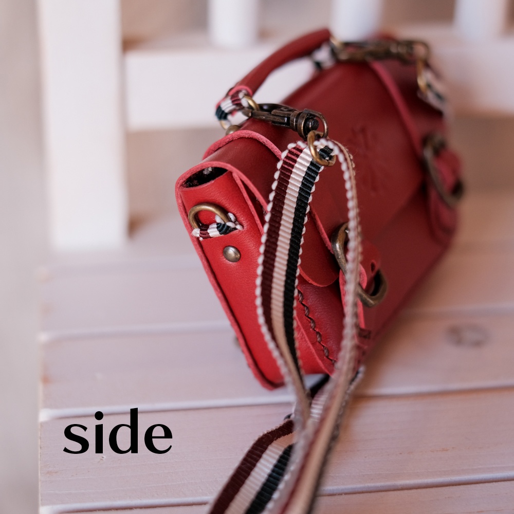 レザーサッチェルリュック