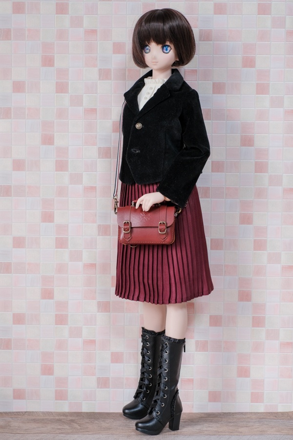 レザーサッチェルリュック