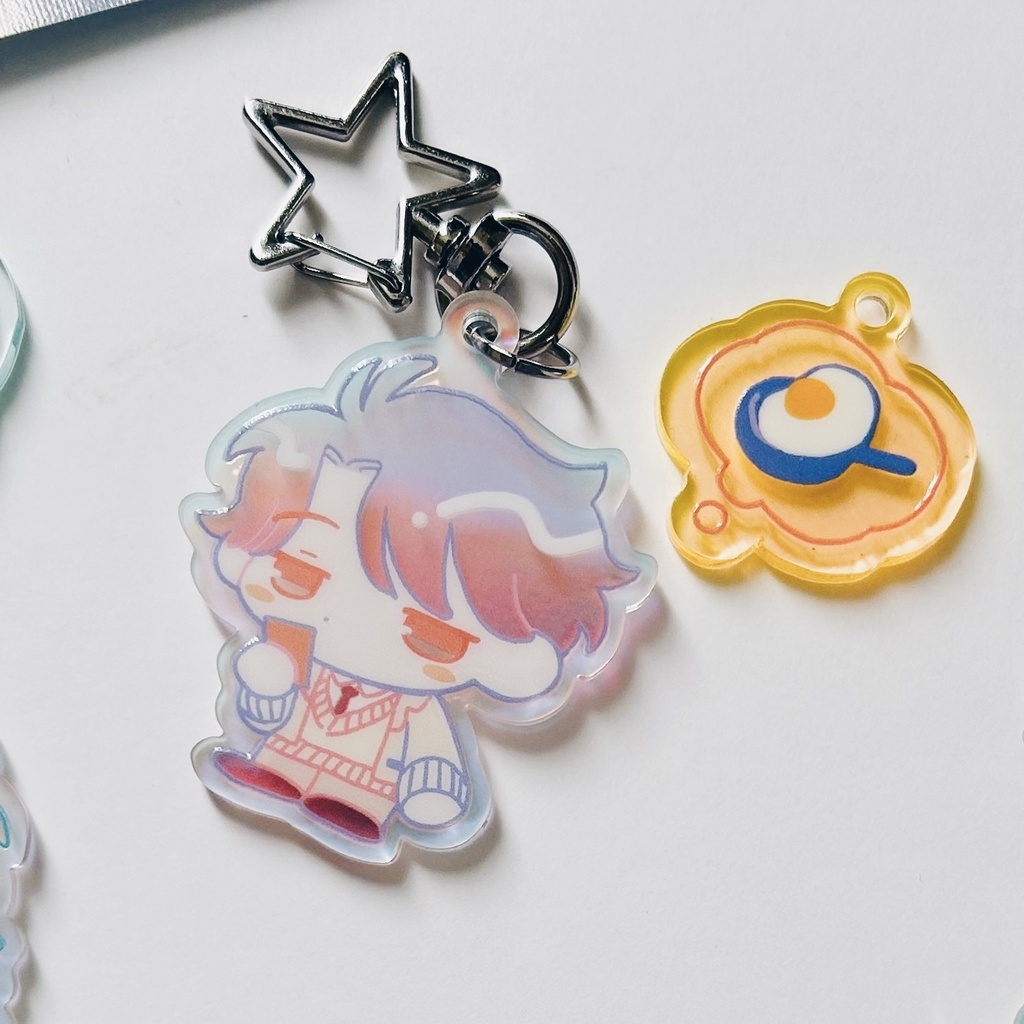 チャームつきオーロラアクキー『いなほver.』